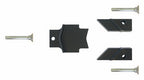 GEDORE Automotive KL-5501-1222 A - Mordazas de sujeción de plástico con pernos de bloqueo