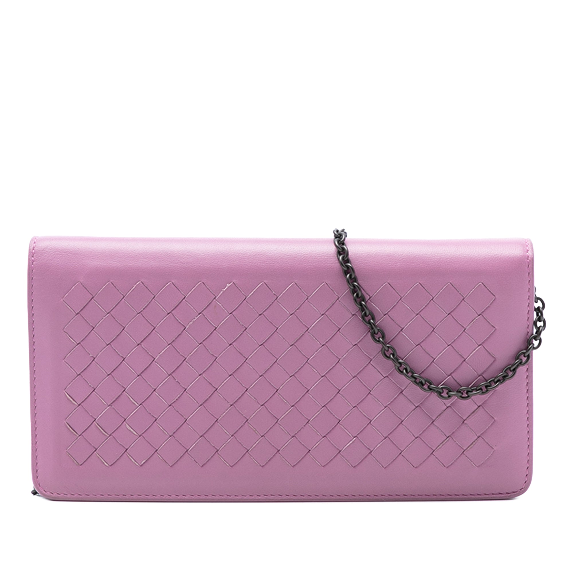 Nappa Intrecciato Continental Wallet on Chain