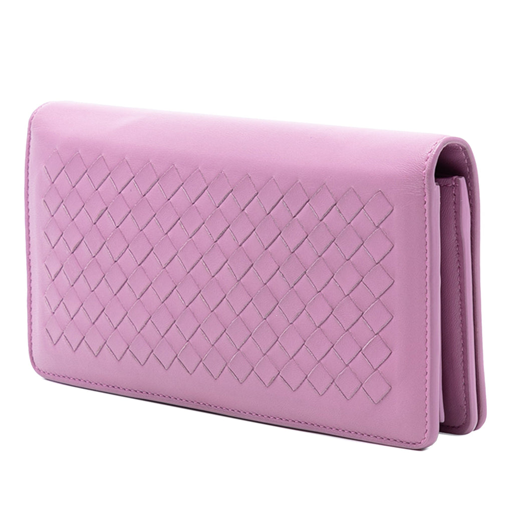 Nappa Intrecciato Continental Wallet on Chain