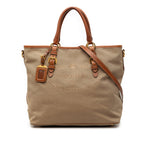 Canvas Canapa Logo Convertible Tote