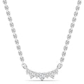 Alternating Rivere Diamond Necklace