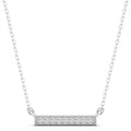 Diamond Bar Necklace