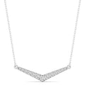 V-Shaped Diamond Necklace