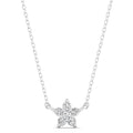 6 Stone Star Diamond Necklace