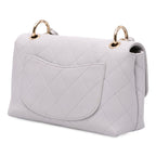 Small Stitched Caviar City Walk Flap