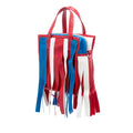 XS Lambskin Fringe Bazar Shopper Satchel