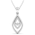 Nested Marquise Dancing Diamond Pendant