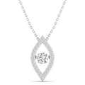 Evil Eye Dancing Diamond Pendant