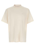 Y-3 Pure Cotton Jersey T-shirt — Cream