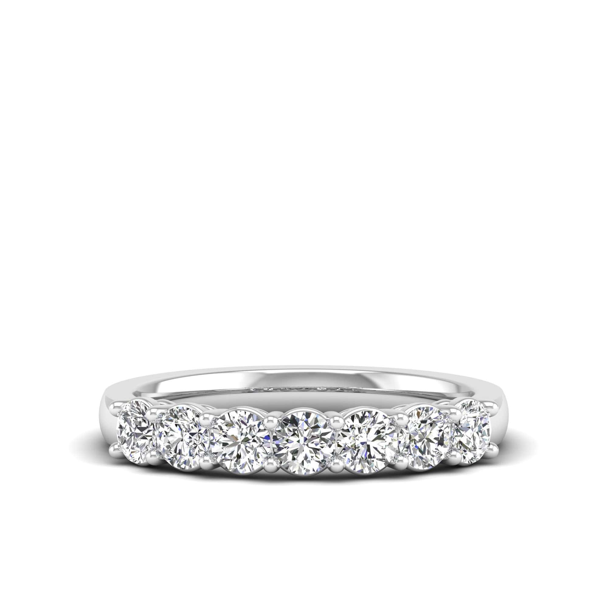 Seven Stone Lab Diamond Ring