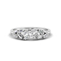 Jardin Baguette Diamond Band