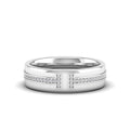 Men's T Diamond Band
