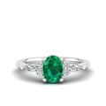 Juliette Emerald and Diamond Ring