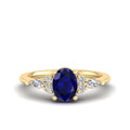 Juliette Sapphire and Diamond Ring