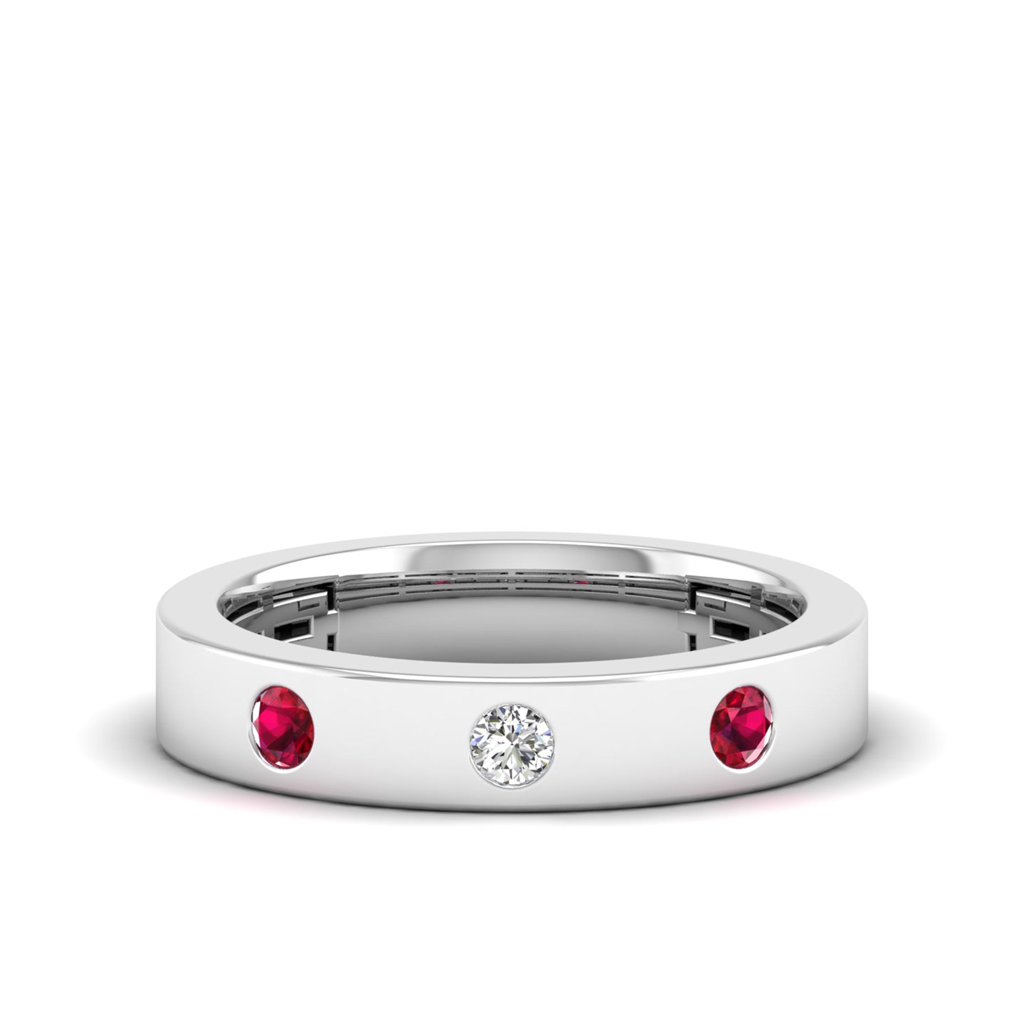 Ruby and Diamond Cigar Band