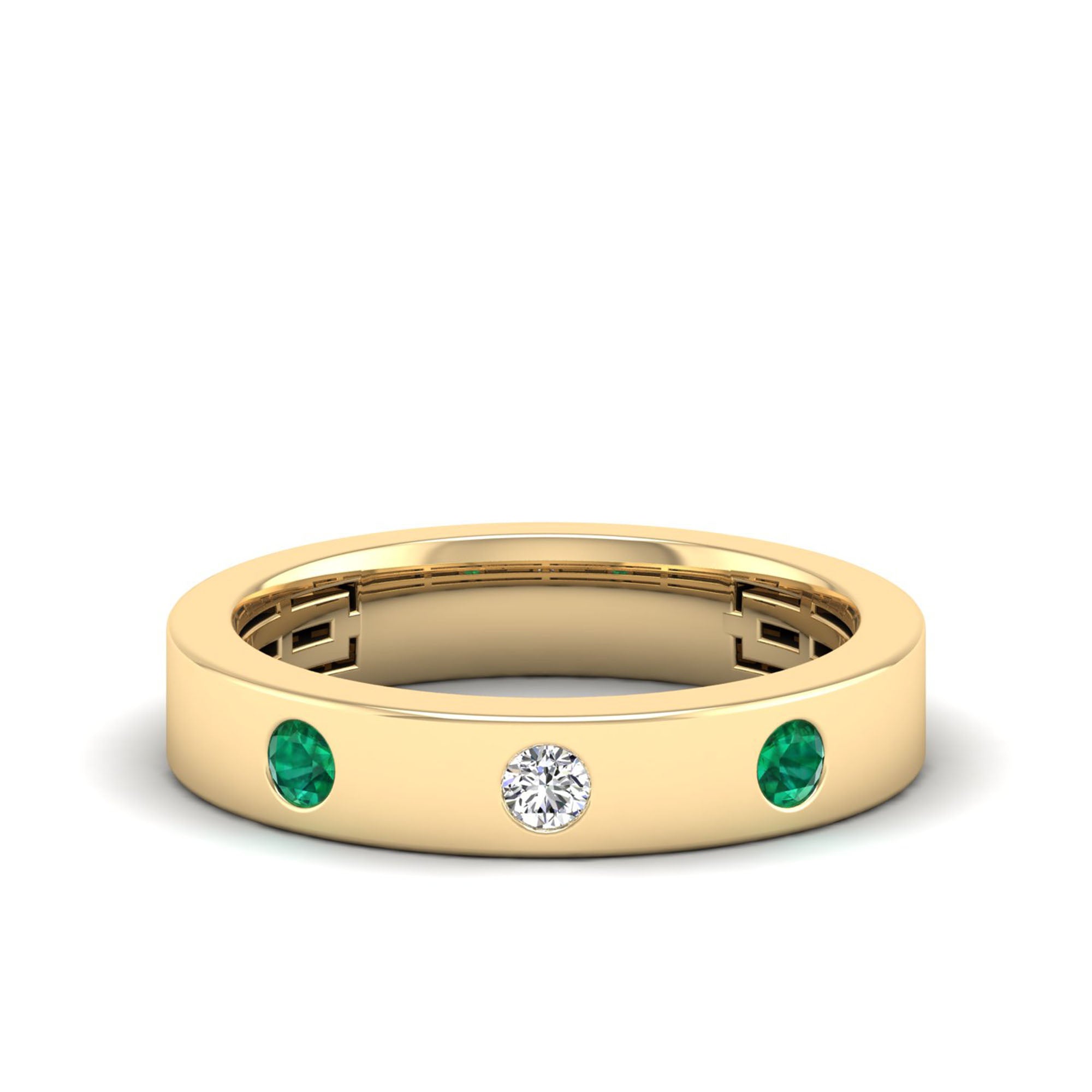 Emerald and Diamond Cigar Band