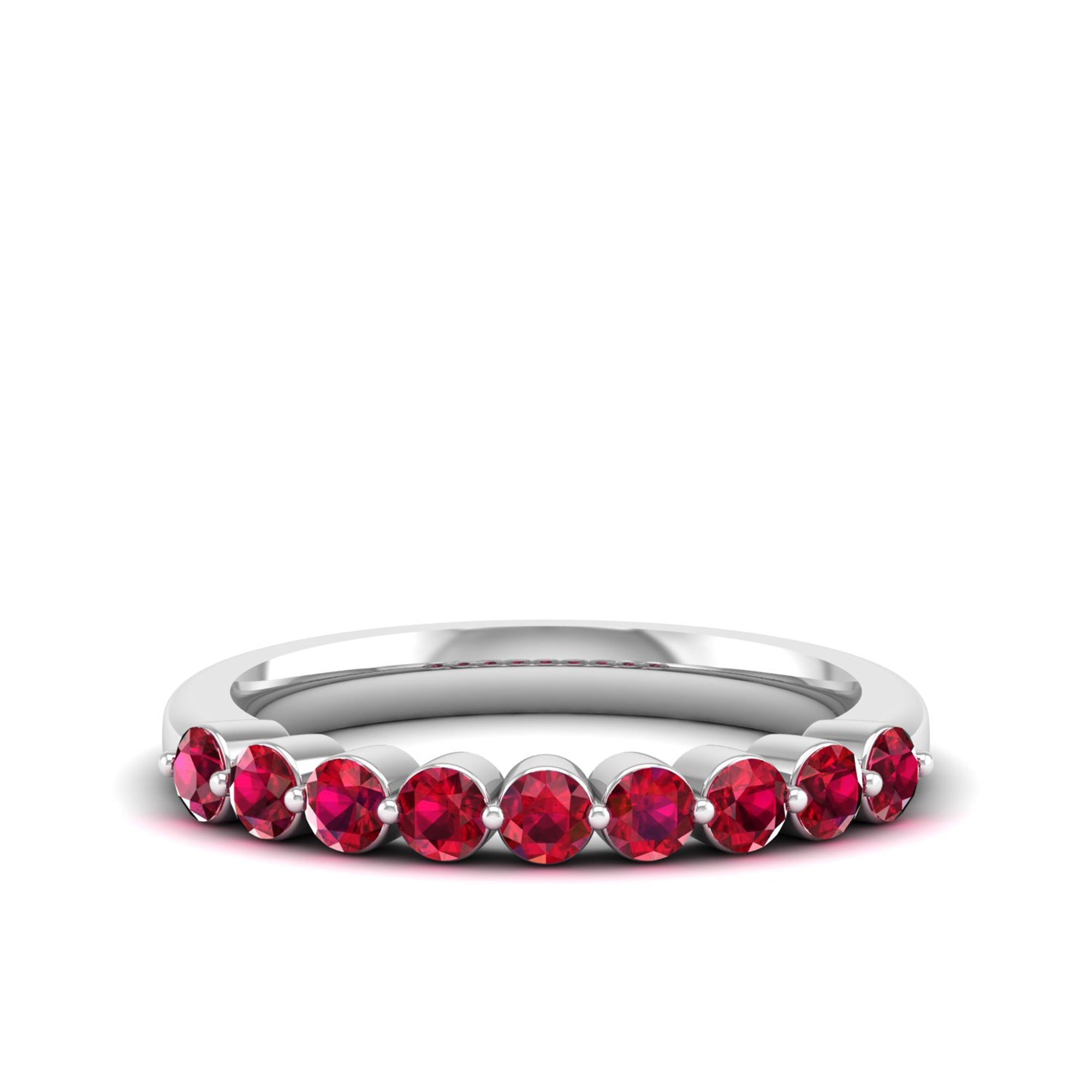 Share Prong Ruby Band