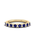 Sapphire and Diamond Band