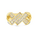 Men's X Princess Diamond Ring