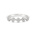 Five Clover Diamond Band