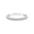 0.29 Cts. Diamond Double Band