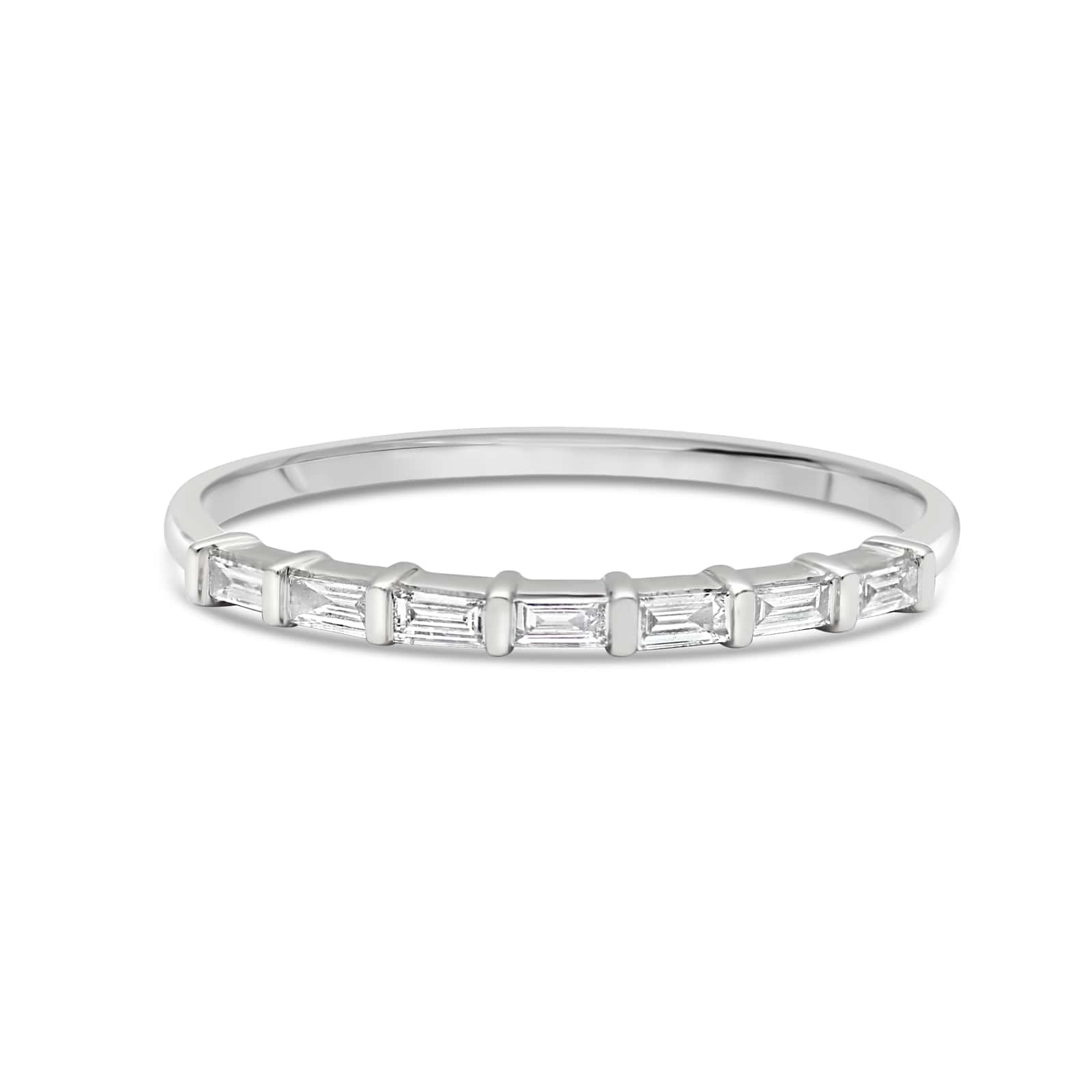 Baguette Diamond Band