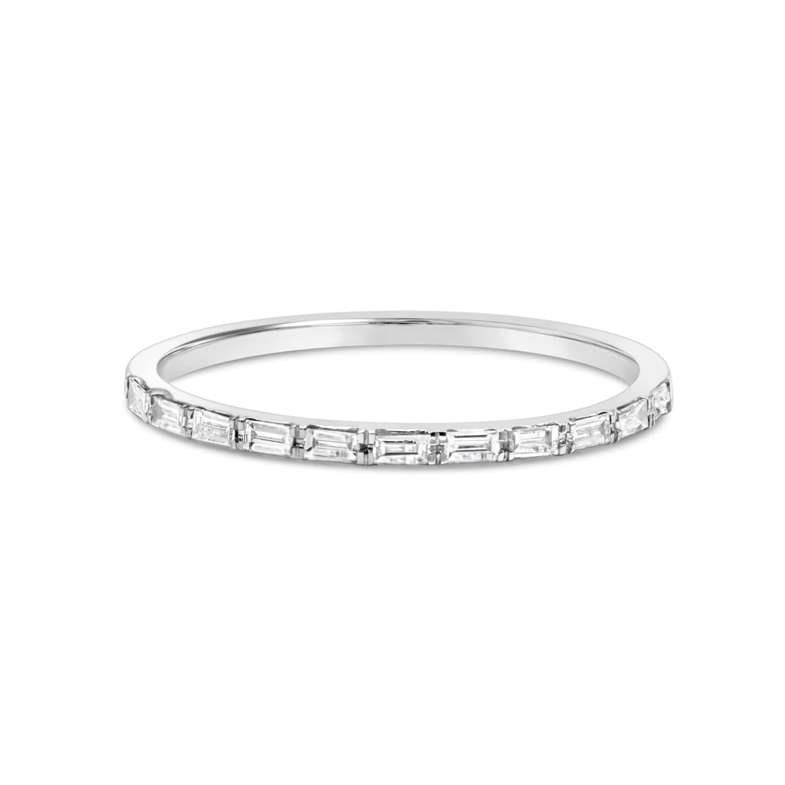 Diamond Baguette Row Ring