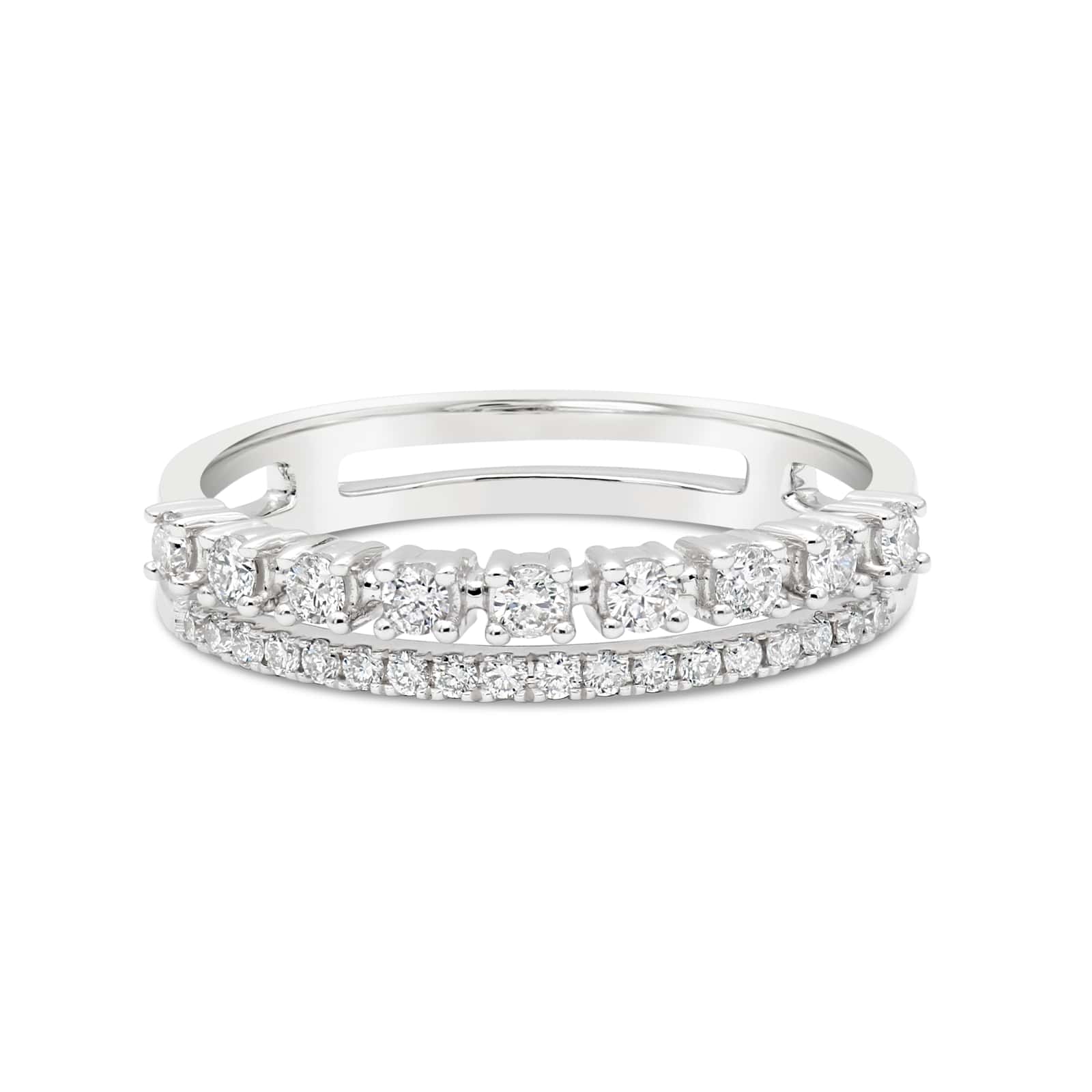 Diamond Stackable Band