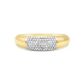 Diamond Pavé Dome Ring