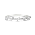 Diamond Baguette Barbed Ring