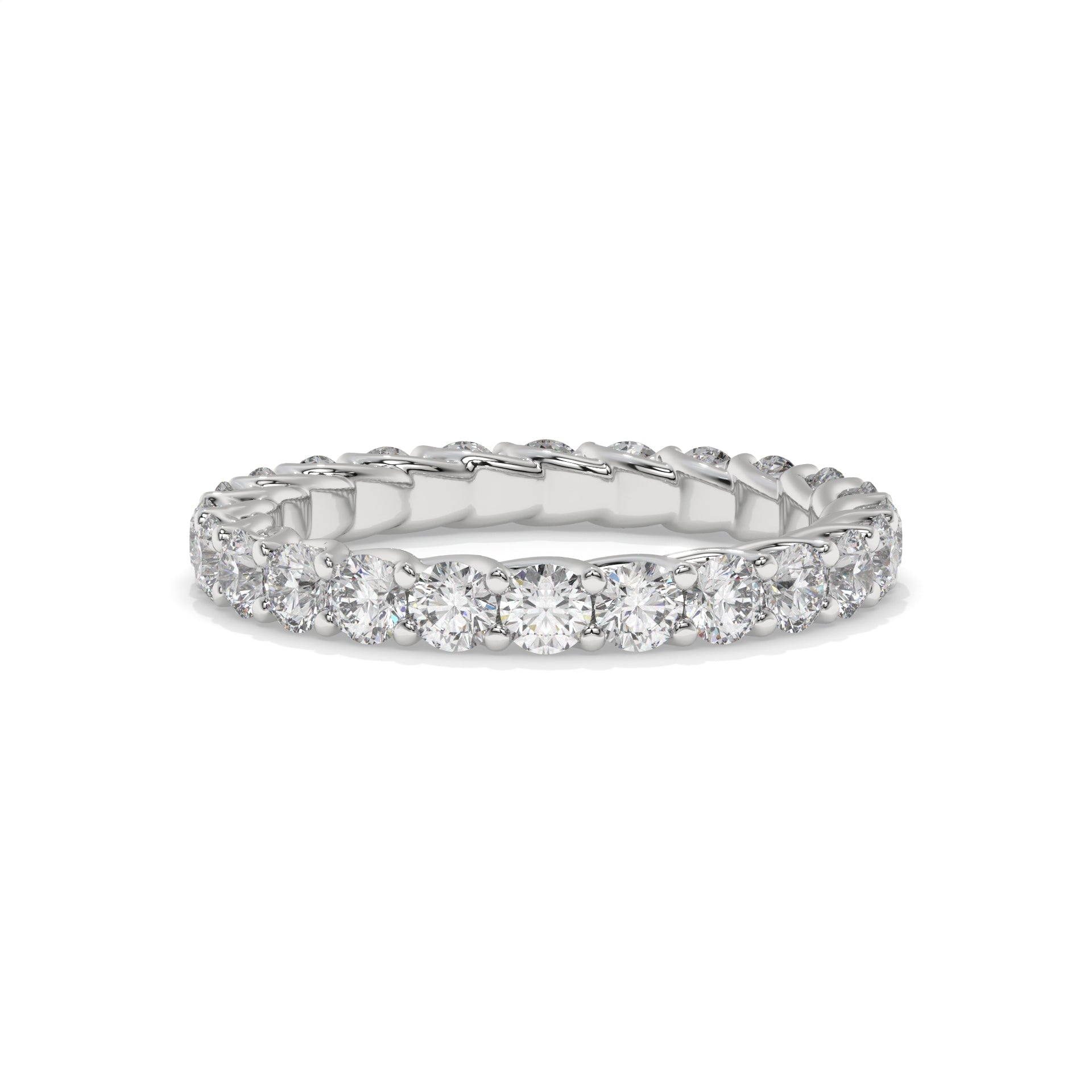 Prong-Setting Diamond Eternity Ring