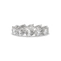 East West Pear Lab Diamond Eternity Band