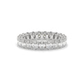 Shared Prong Oval Lab Diamond Eternity Ring