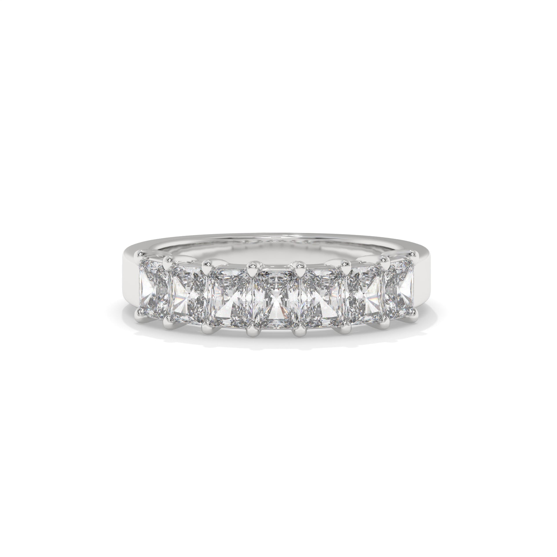 Radiant Lab Diamond Seven-Stone Band