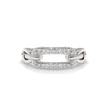 Paperclip Lab Diamond Ring