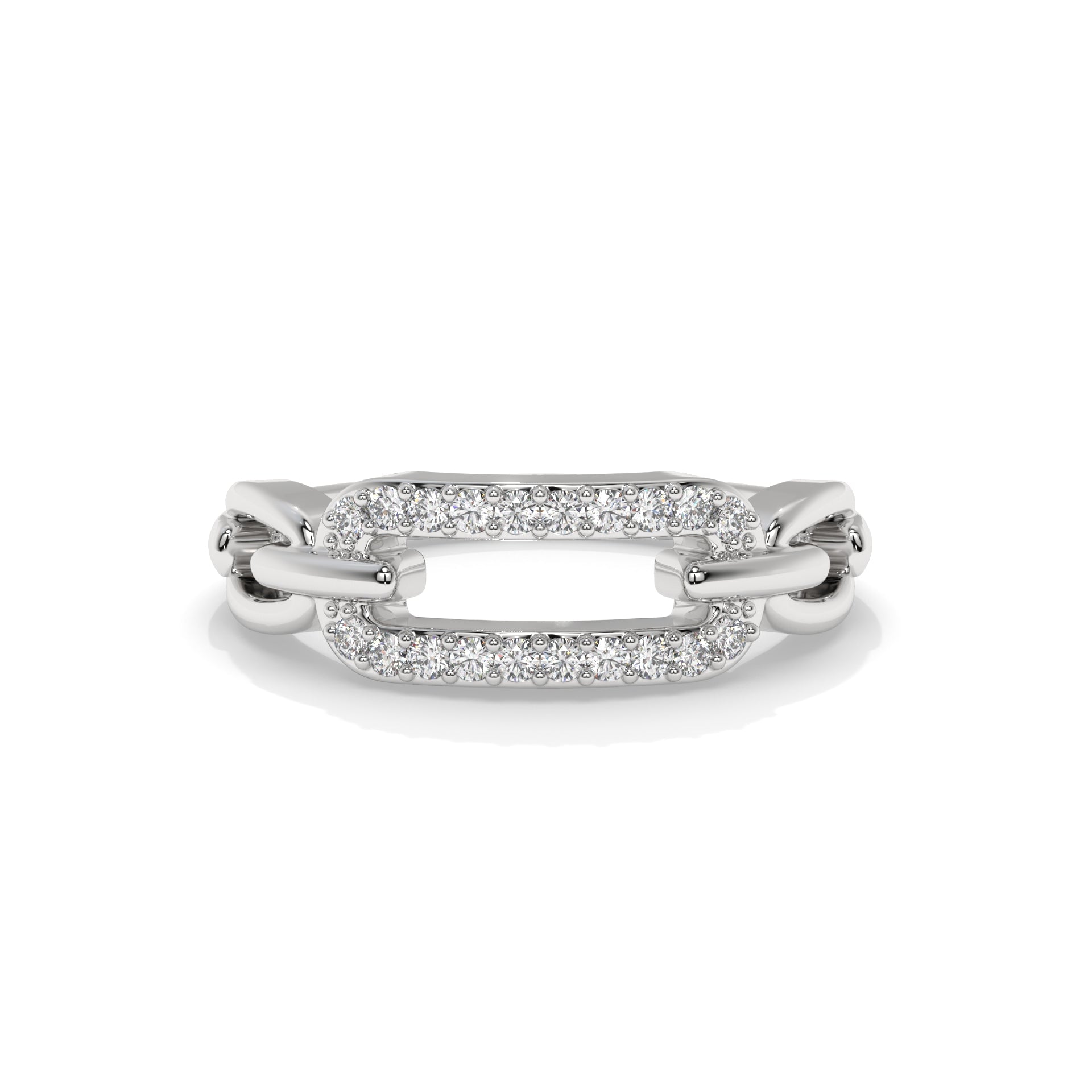 Paperclip Lab Diamond Ring