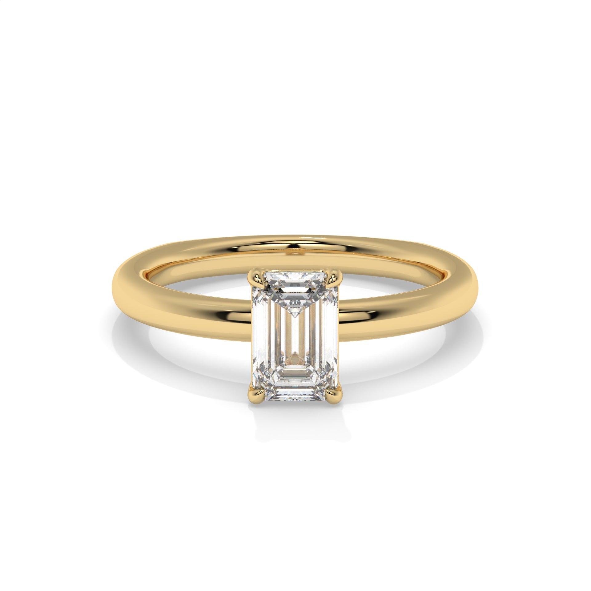 Isla Emerald Lab Diamond Ring