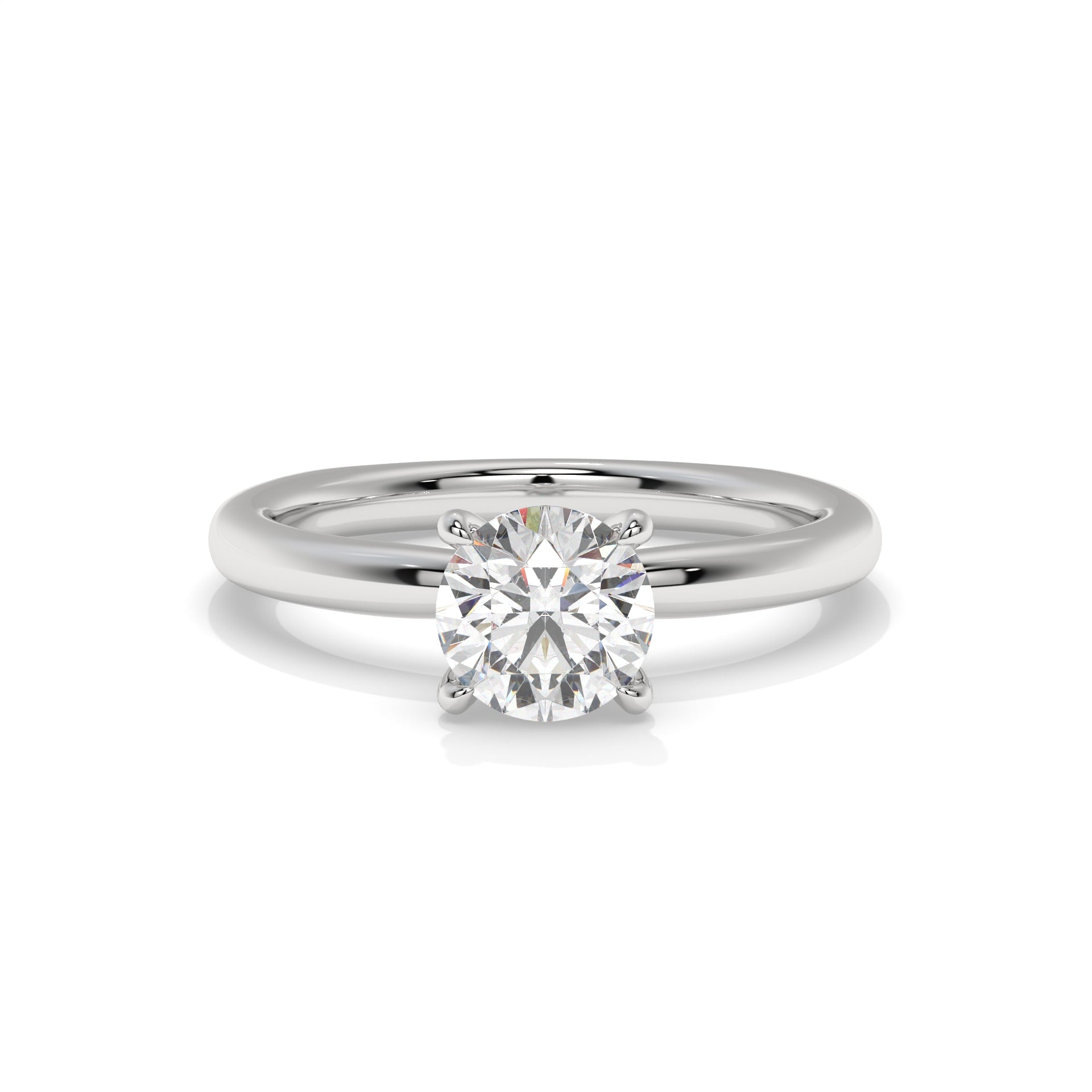 Isla Round Lab Diamond Ring