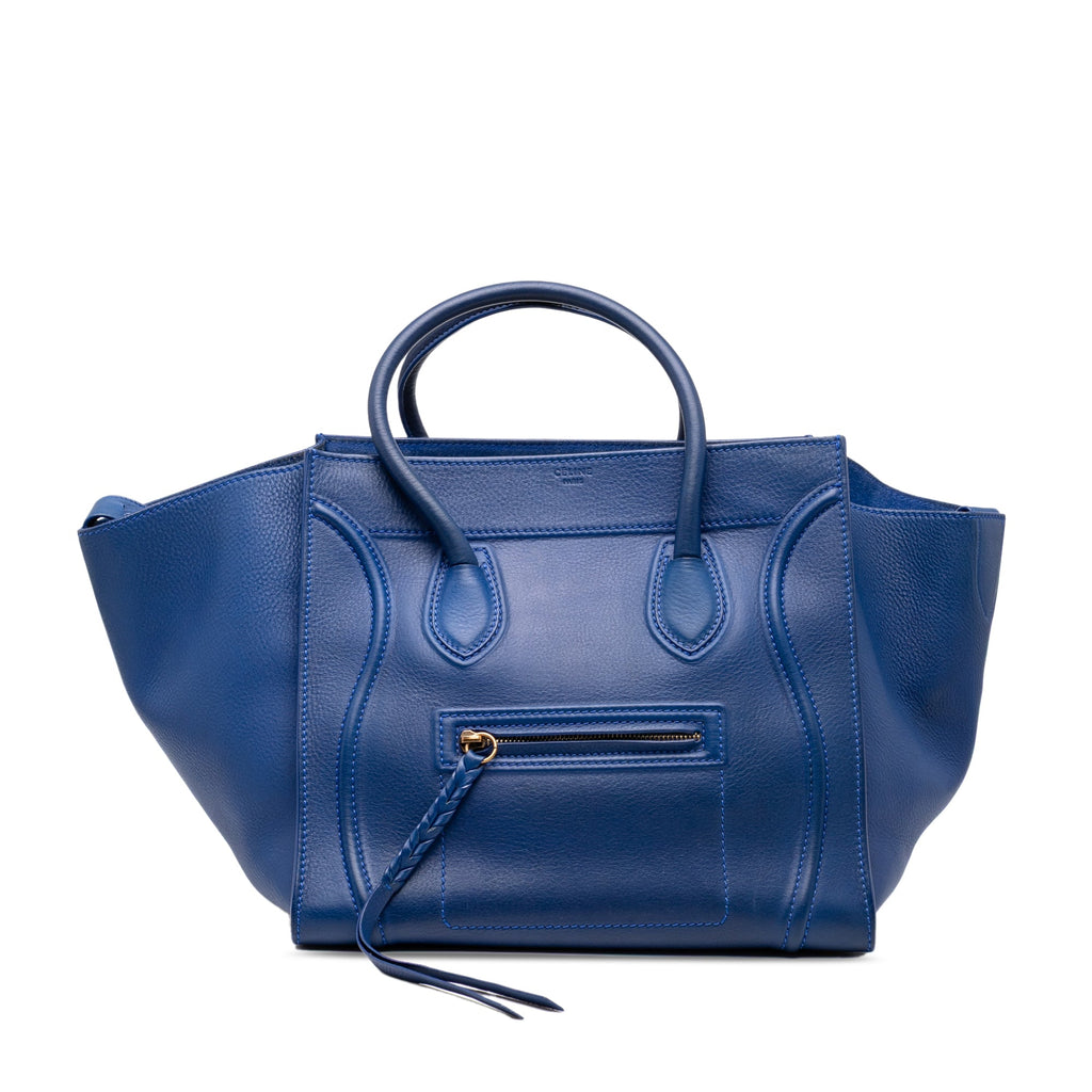 Medium Grained Calfskin Phantom Luggage Tote