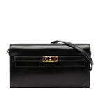 Box Calf Kelly To Go Wallet
