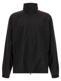Y-3 Gradient Stripe Technical Taffeta Sweatshirt — Black