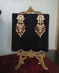 The Rani Haar Earrings By KYNAH, Luxury Indian Fashion & Bridal Wear