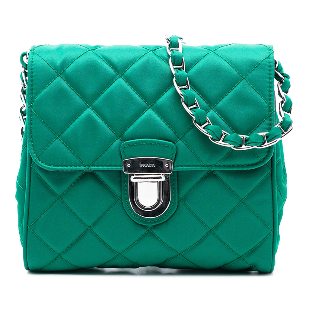 Impuntu Tessuto Chain Crossbody