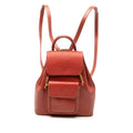 Leather Velazquez Twist Backpack