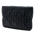 Calfskin Cannage Rose Clutch