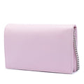 Leather Patch Embroidered Diorama Wallet On Chain