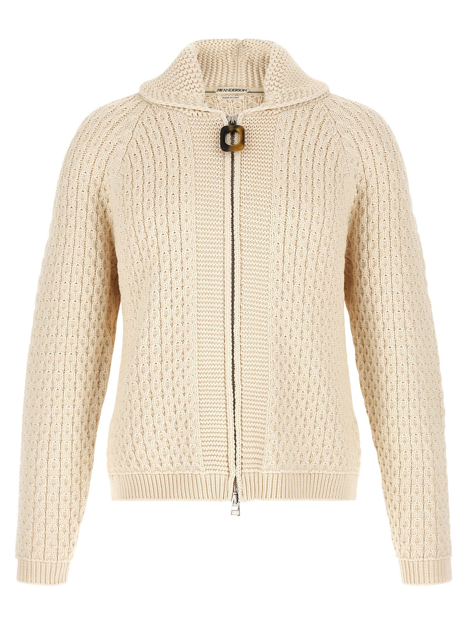 J.w.anderson Cable Cardigan — Cream