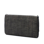 CC Choco Bar Denim Chain Flap