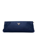 Satin East West Frame Clutch