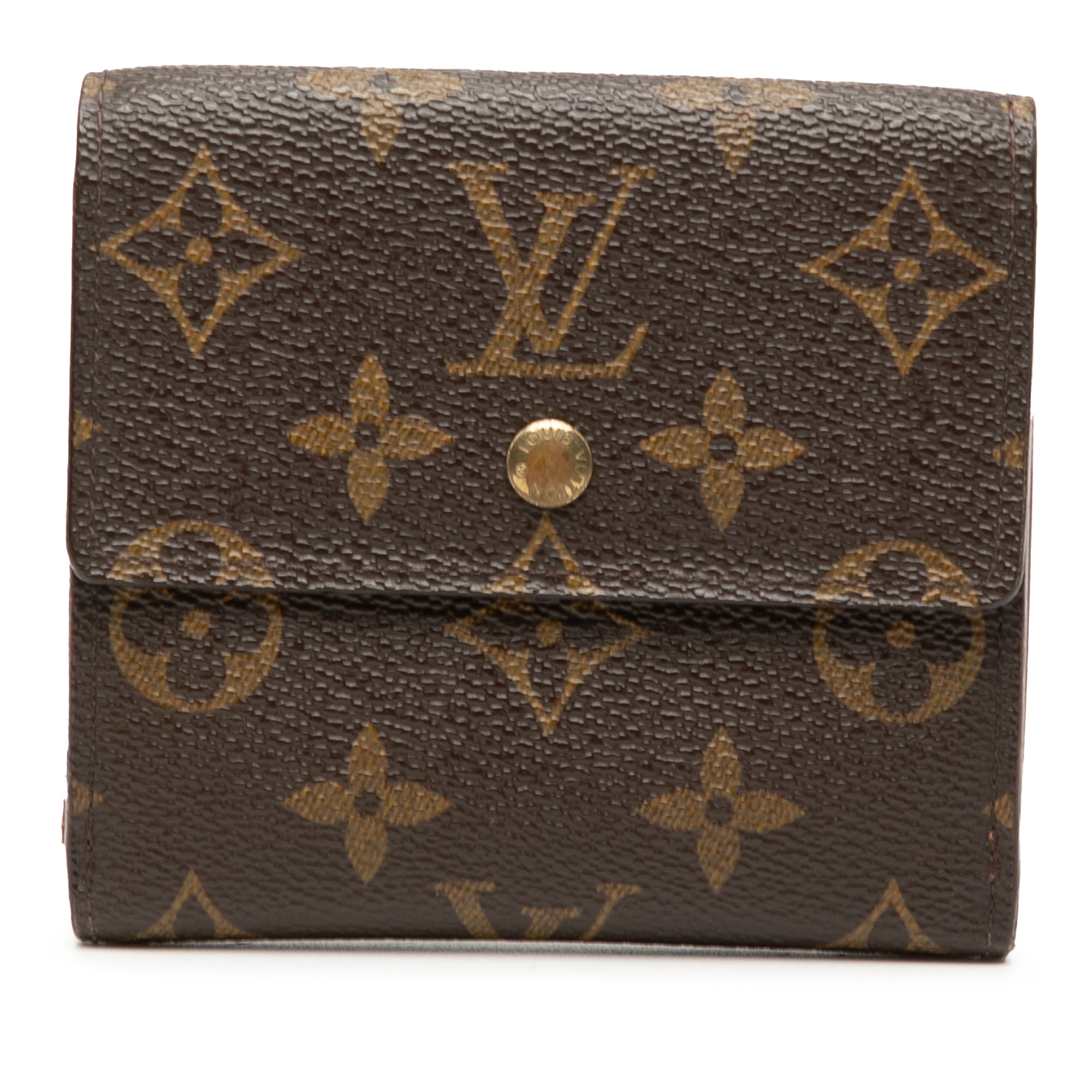 Monogram Portefuille Elise Trifold Wallet